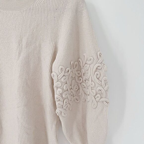 $445 Rebecca Taylor Sweater Womens Small Romantic Soft Feminine Whimsical Classy - Picture 7 of 15